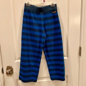 NWOT Matilda Jane grls size 12 blue-striped capris